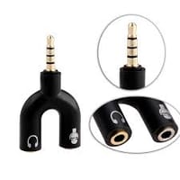 U-Shape Converter- 3.5mm Audio Splitter For Headphone And Microphone_img_0
