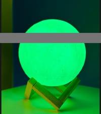 3D Moon Lamp 16 Colors Remote & Touch - 15 cm Table Lamp - Table Lamp_img_3