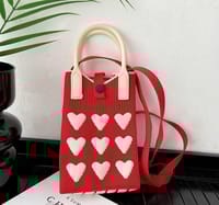 Korean Knit Mobile Bag ( Handle+Strap )_img_9