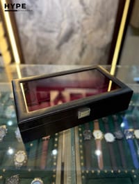 12 Slots Leather Watch Organizer Box (Black)_img_1