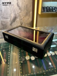 12 Slots Leather Watch Organizer Box (Black)_img_3