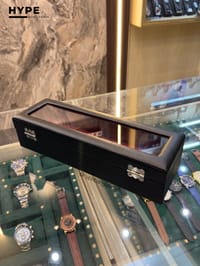 6 Slots Leather Watch Organizer Box (Black)_img_2