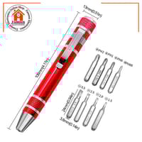 8 in 1 Screwdriver Pen Changeable Bits Easy Repairs Screwdriver Set_img_1