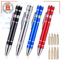 8 in 1 Screwdriver Pen Changeable Bits Easy Repairs Screwdriver Set_img_5