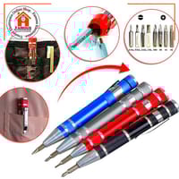8 in 1 Screwdriver Pen Changeable Bits Easy Repairs Screwdriver Set_img_2