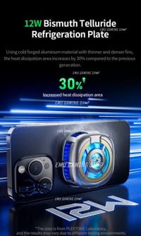 Plextone EX2 Ultra 12w Mobile Phone Cooler Fan_img_5