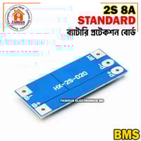 2S BMS Module 8A Li-ion 7V to 8V Current Battery Protection Board - Suitable for Li-ion & Lipo Battery Cells - Reliable Protection_img_6