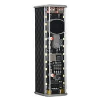 PD 45W Super Fast Charging Transparent Power Bank Case Solderless 8pcs 18650 Battery with LED Light_img_10