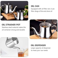 500ml Stainless Steel Oil Tank Large Capacity Oil Bottle Kitchen Oil Filter Pot Soy Sauce Vinegar Container Coffee Pot_img_4