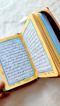 ৬ ইঞ্চি রেইনবো গোন্ডেন সেইন কভার কোর'আন_img_1