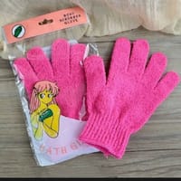 2pcs Bath Gloves For Peeling Exfoliating Mitt Glove For Shower Scrub Gloves Resistance Body Massage Sponge Wash Skin Exfoliator_img_0