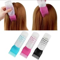 Multi-functional Hair Dyeing Treatment Oil Cream Shampoo Bottle Oil Coloring Dispensing Applicator Brush Tip Tool_img_0