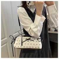 Korean Bow Armpit shoulder bag_img_9
