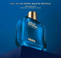 Wild Stone Hero Perfume for Men  Eau De Parfum 100ml Luxury Long-Lasting Fragrance Premium Perfume Aromatic & Marine Notes_img_3
