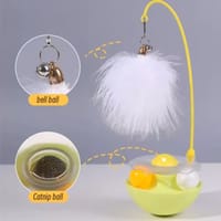 Interactive Tumbler Cat Toy – Endless Fun with Feather Play! 🐾 | Keep Your Cat Active & Entertained_img_2