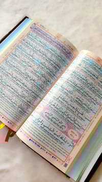 ৯" কারিয়ানা রেইনবো কালার কোডেড কোর'আন শরীফ_img_3