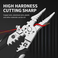 Multifunctional Wire Stripper & Crimper Tool | Adjustable Cable Cutter | Precision Crimping Pliers for Electrical & DIY Use_img_1