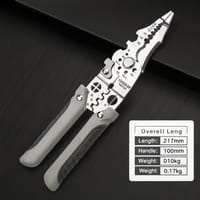 Multifunctional Wire Stripper & Crimper Tool | Adjustable Cable Cutter | Precision Crimping Pliers for Electrical & DIY Use_img_2