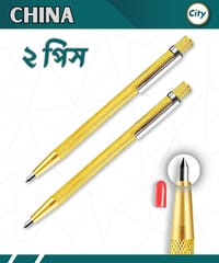 ২ পিস টাইলস কাটার কলম ডায়মন্ড মেটাল খোদাই করা কলম টংস্টেন কার্বাইড মার্কার পেন স্টিলের টিপ মার্কিং মার্কার_img_0