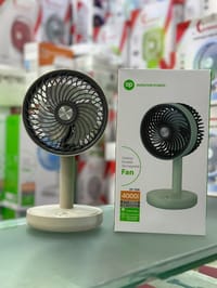 DP-7639 Rechargeable 4000mAh Battery Three Speed Modes Up-Down Adjustable Desk Fan_img_1