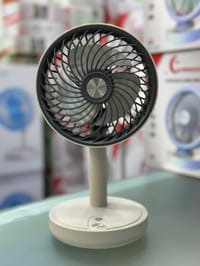 DP-7639 Rechargeable 4000mAh Battery Three Speed Modes Up-Down Adjustable Desk Fan_img_2