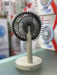 DP-7639 Rechargeable 4000mAh Battery Three Speed Modes Up-Down Adjustable Desk Fan_img_3