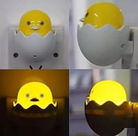 Cute Egg LED Night Light Bulb for Children Bedside Automatic Lamp Sensor Control For Kids Room Dim light Animal Chick Duck Night Lamp7 sold_img_1