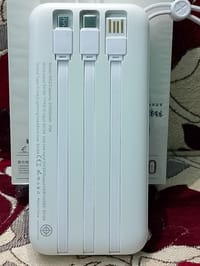 Junerose 20000mAh Power Bank | Built-in Cable & Multiple USB Ports_img_5