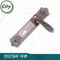 উচ্চ সুরক্ষার স্ট্যান্ডার্ড সাইজের হ্যান্ডেল লক প্রধান দরজার জন্য অ্যান্টিক রঙের দরজার লক Door Lock_img_4