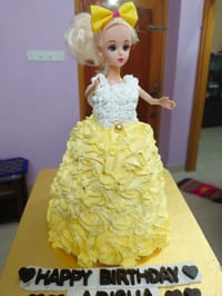 Doll Theme Cake-2 Pound_img_1