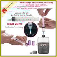 Perfume Refill kit Pump Syringe Tool 20ml 1pcs for Perfume extracting and Transfer to empty Refillable Bottles_img_0