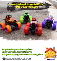 Four-Wheel Drive Stunt Action: Children's Off-Road Toy Cars_img_2
