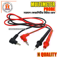 Normal Quality Universal Multimeter Test Lead Probe - Red and Black_img_6