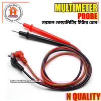 Normal Quality Universal Multimeter Test Lead Probe - Red and Black_img_5