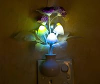 New Creative Colourful Led Night Light Luminous Vase Plug-in Smart Lamp Control_img_0