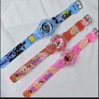 ghting & music Stylish Baby Watch For Kids -Pink & multicolor_img_1