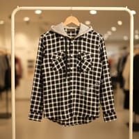 Premium Hooded check shirt for winter 002_img_1