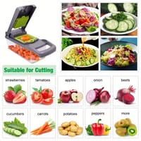PLATINUM 16-in-1 Quicker Vegetable Chopper, Slicer & Cutter_img_5