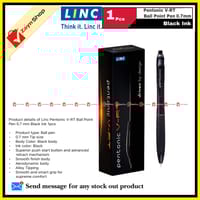 Linc Pentonic V-RT/ BRT Ball Point Pen 0.7 mm Black Ink 1pcs_img_0