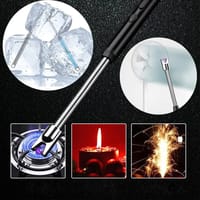 Type-C Rechargeable Windproof Arc Lighter with Flexible Neck – Random Color_img_2