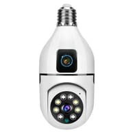 Dual Lens V380 Pro PTZ Bulb IP Night Vision Camera_img_0