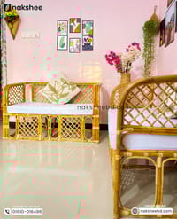 Cane sofa 2 seat without Foam_img_2