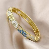 Blue Lotus Bangle_img_0