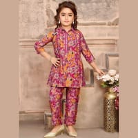 Trending Dress for Kids Girls Co Ords Sets_img_1