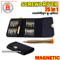 25 in 1 Precision Magnetic Screwdriver Set | Mini Repair Toolkit for Mobile, Laptop & Electronics | Multi Bit Repair Tools_img_5