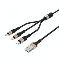 HAVIT H691 3 In 1 Micro USB, Lightning, Type C Data And Charging Cable_img_0