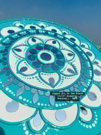 Lippan Art 10" Turquoise green_img_1