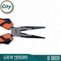 ৬ ইঞ্চি নোজ প্লায়ারস প্রো কুয়ালিটি কালো নিকেল ক্রোমিয়াম স্টিলের পেশাদার মানের হেভি কাটিং প্লাস_img_6