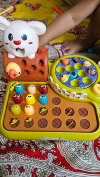 Childerns large hamer fishing 4in 1 game box_img_0