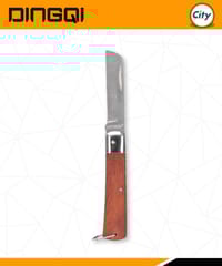 ৮ ইঞ্চি কেবল স্ত্রিপিং নাইফ স্ট্রেইট ও ফোল্ডেবেল Dingqi 63106_img_1